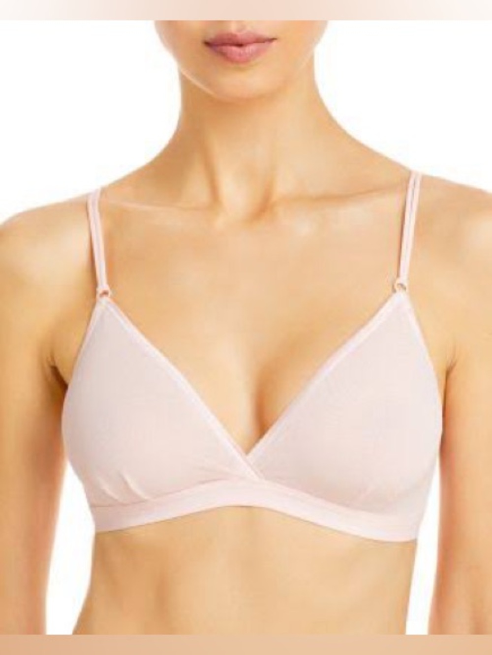 COSABELLA Soire Confidence White Mesh Bralette - Lightweight Comfort